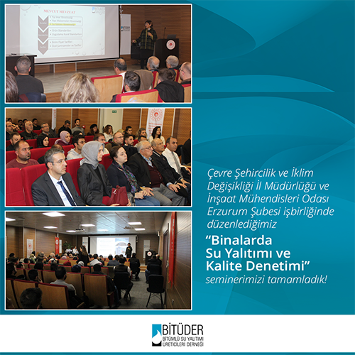Yılın son semineri için Erzurum’daydık!